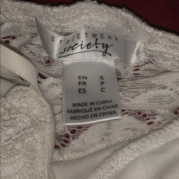 white bralette - Picture 3 of 3